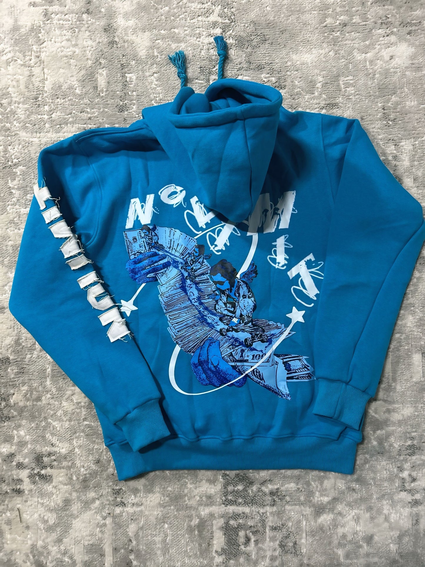 Ocean Blue NOLIMIT Rope String Zip-Up