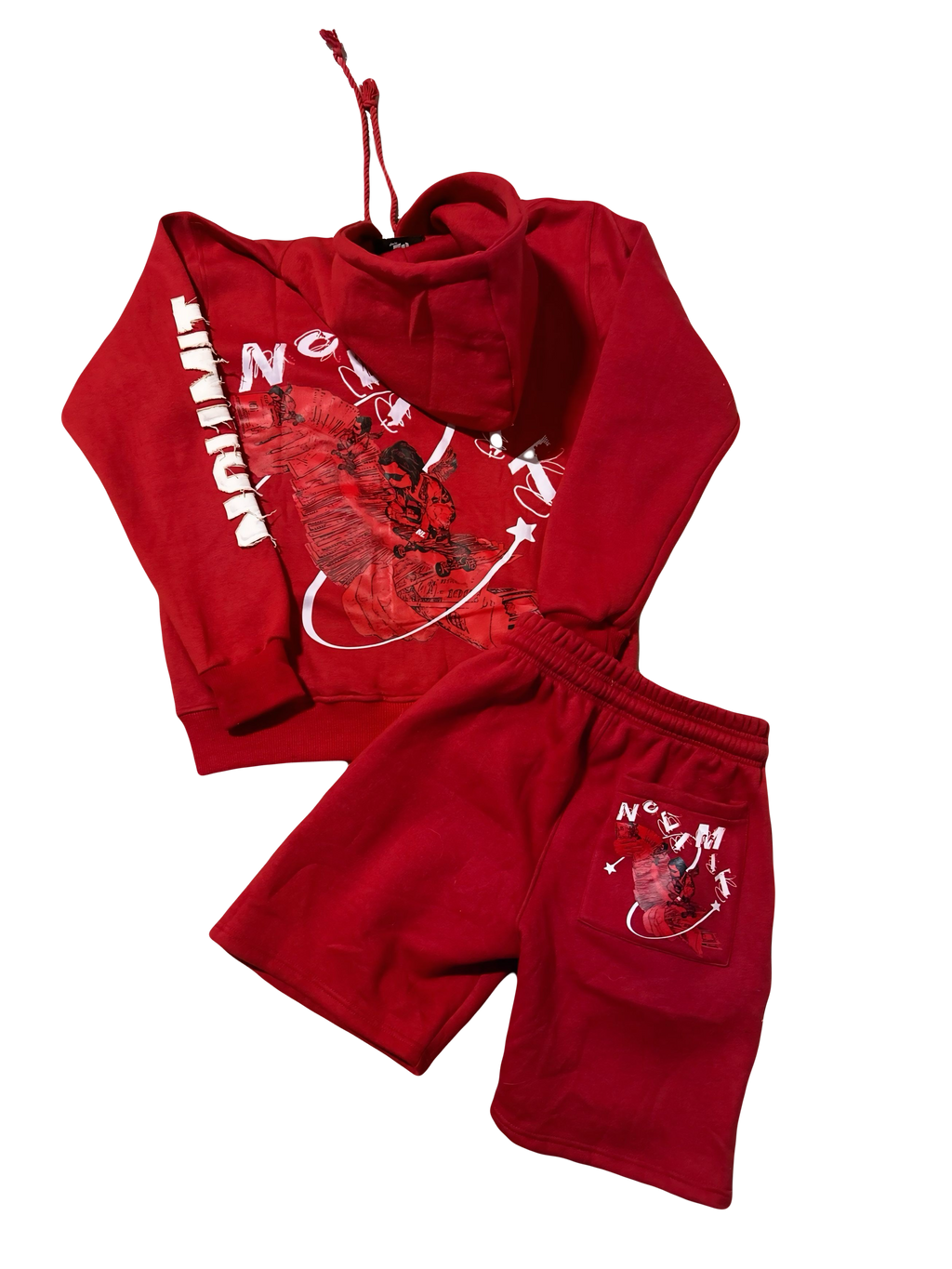 Red "NOLIMIT" Rope String Money Spread Full Set