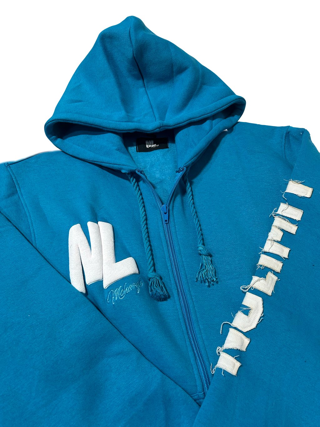 Ocean Blue "NOLIMIT" Rope String Money Spread Zip-Up