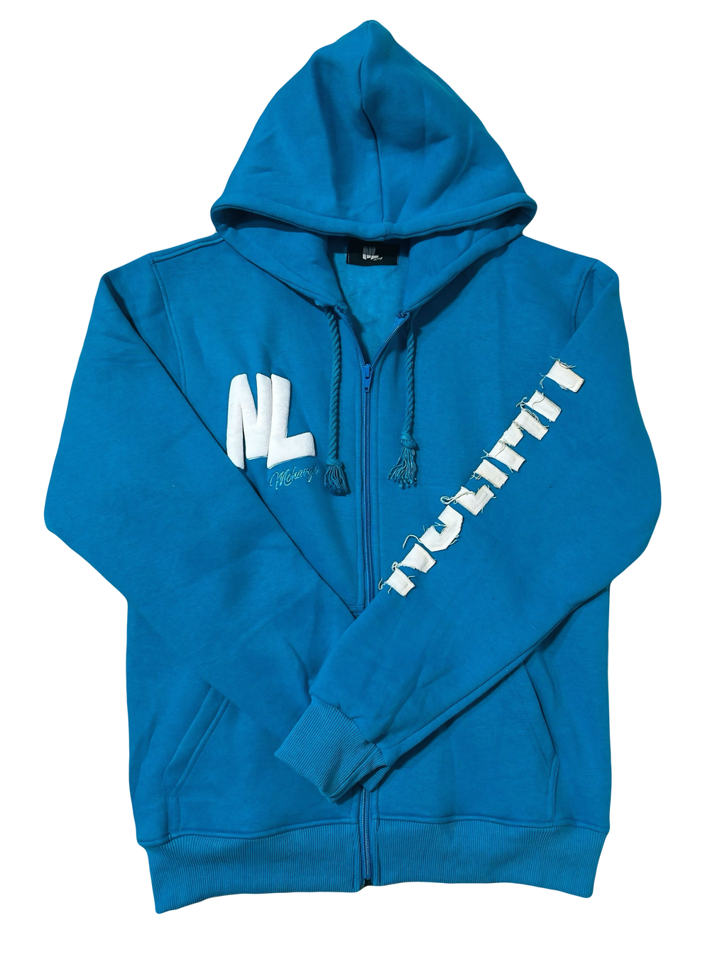 Ocean Blue "NOLIMIT" Rope String Money Spread Zip-Up