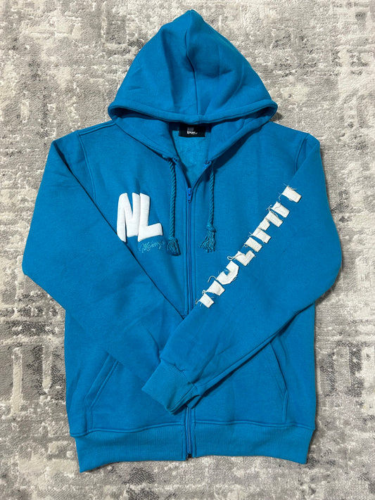 Ocean Blue NOLIMIT Rope String Zip-Up