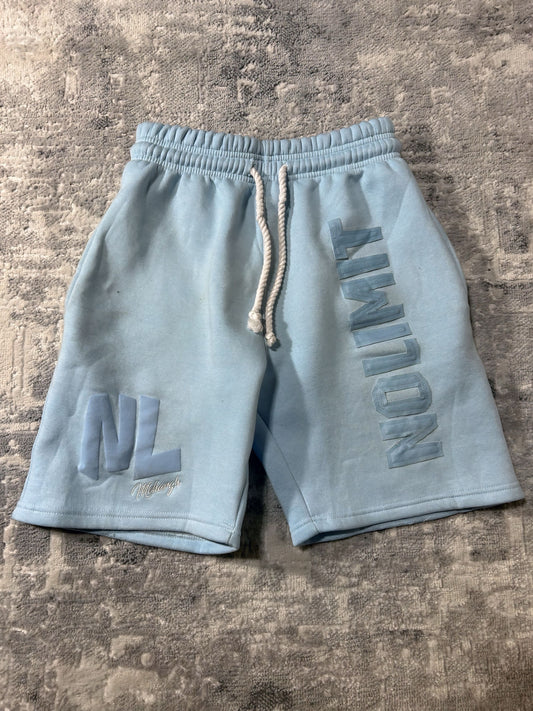 Sky Blue NOLIMIT Rope String Shorts