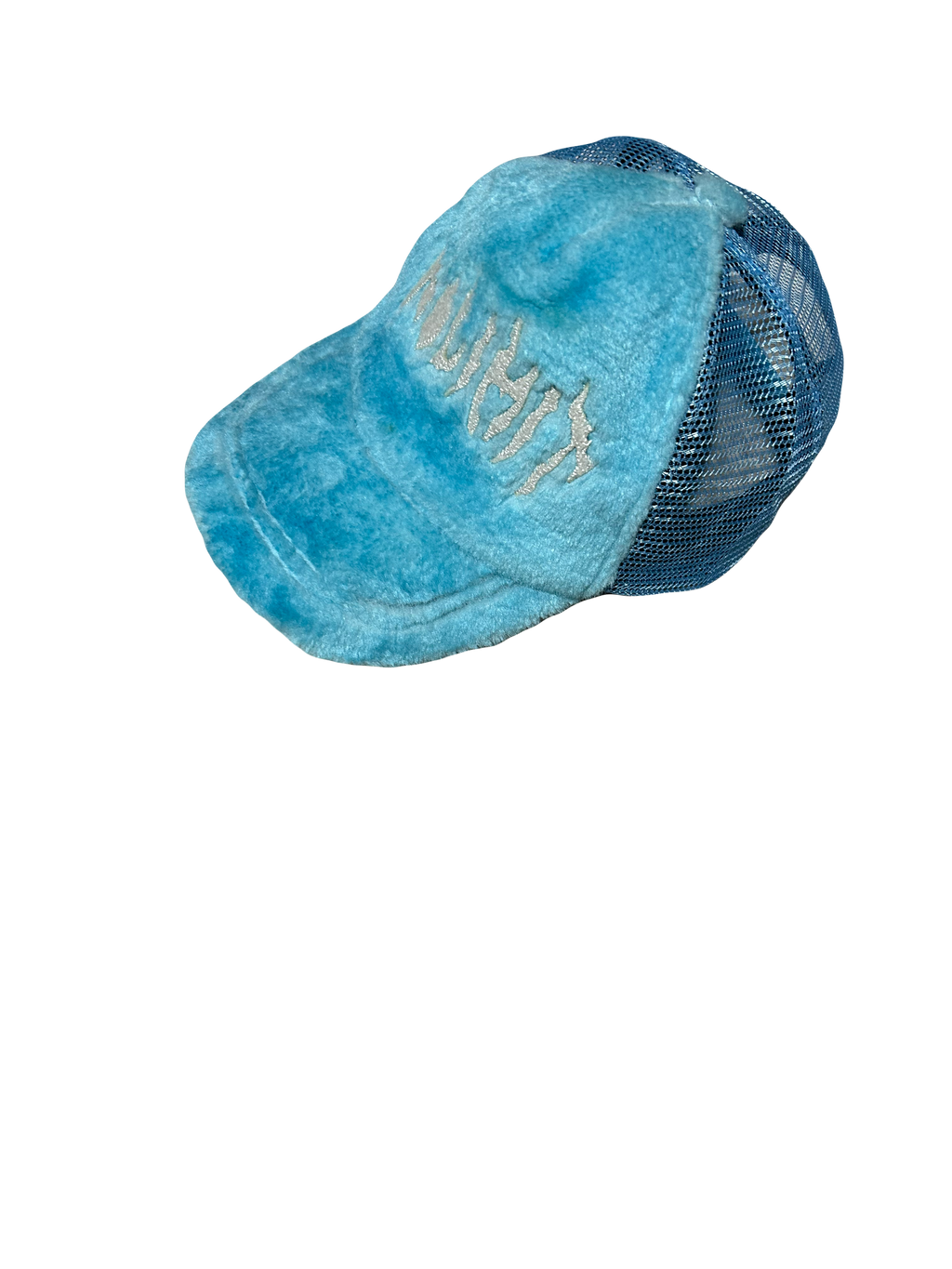 NOLIMIT Fuzzy Trucker Hat (Blue)