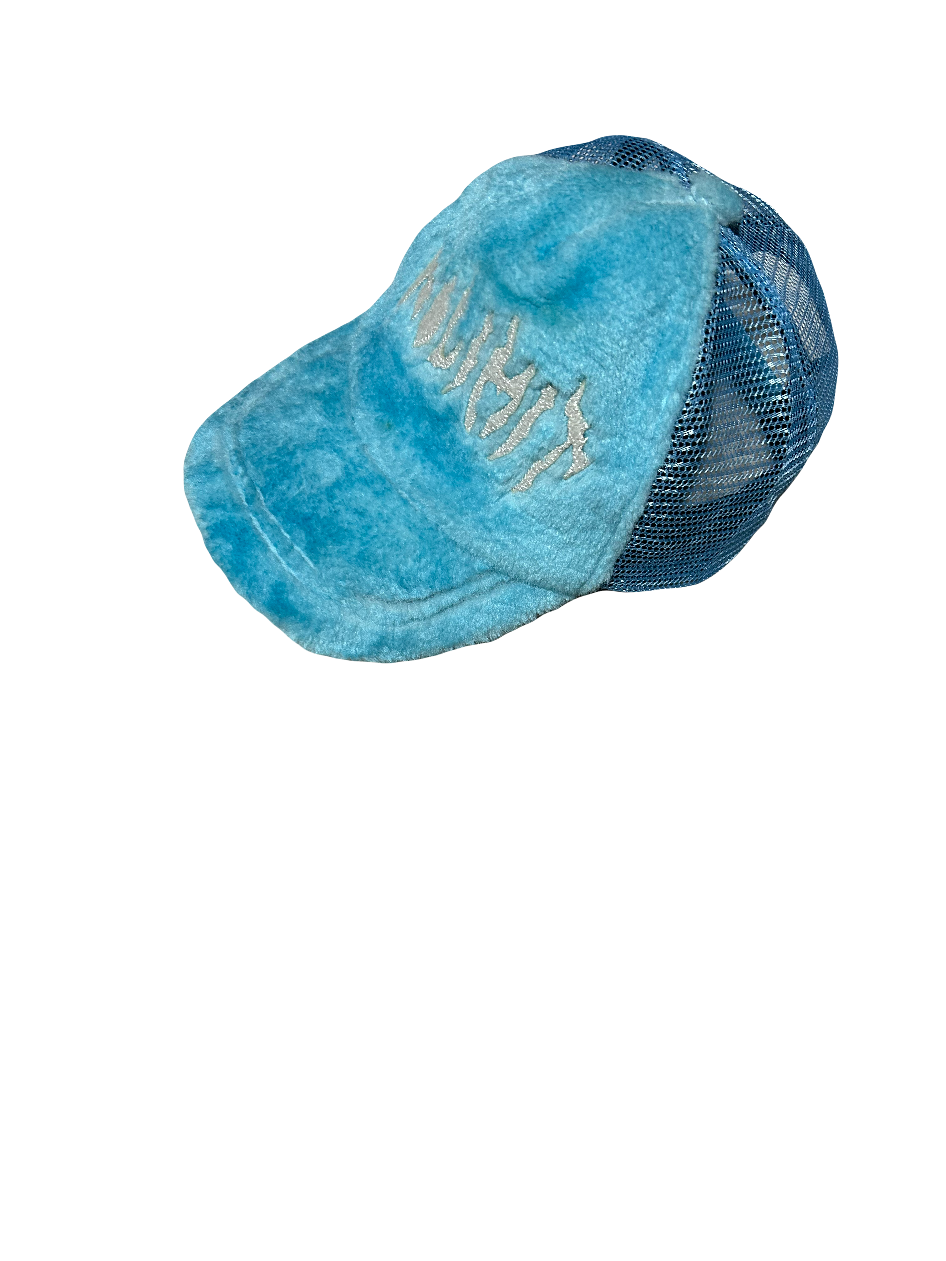 NOLIMIT Fuzzy Trucker Hat (Blue)
