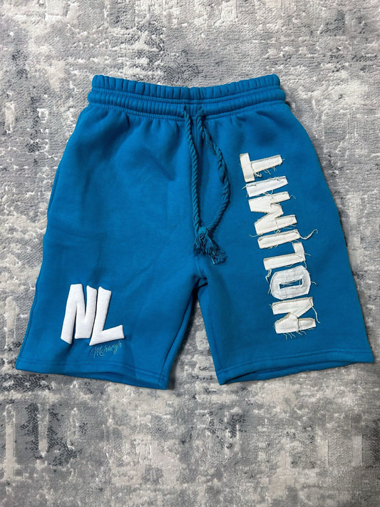 Ocean Blue NOLIMIT Rope String Shorts