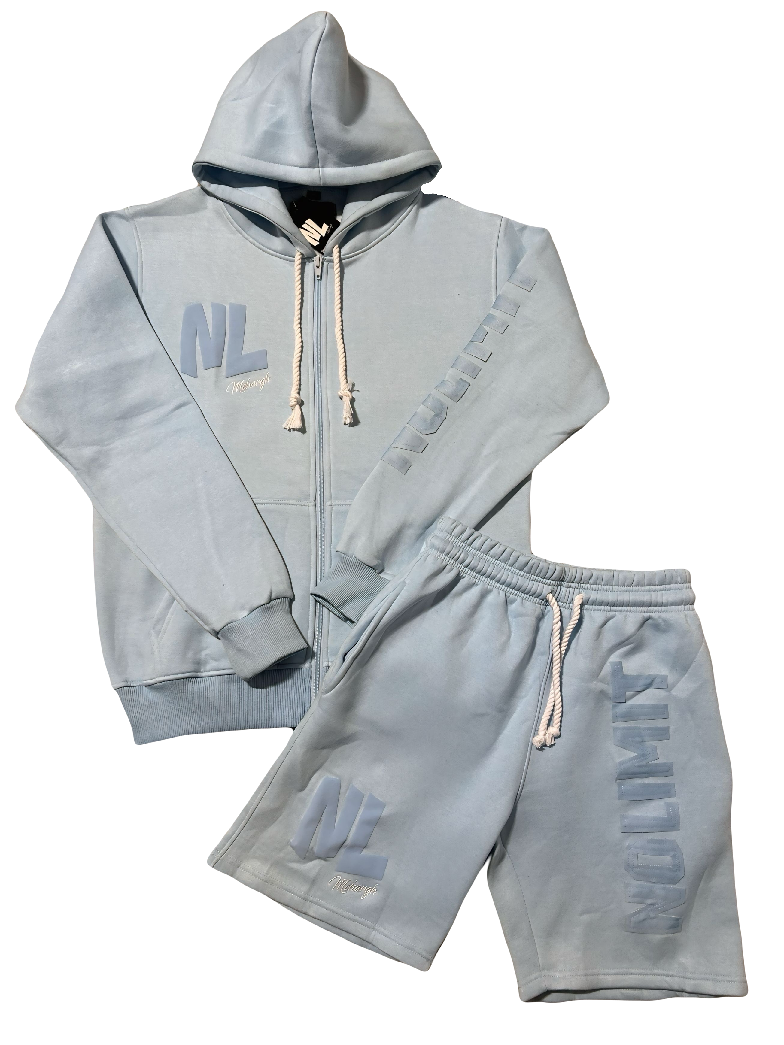 Sky Blue "NOLIMIT" Rope String Money Spread Full Set