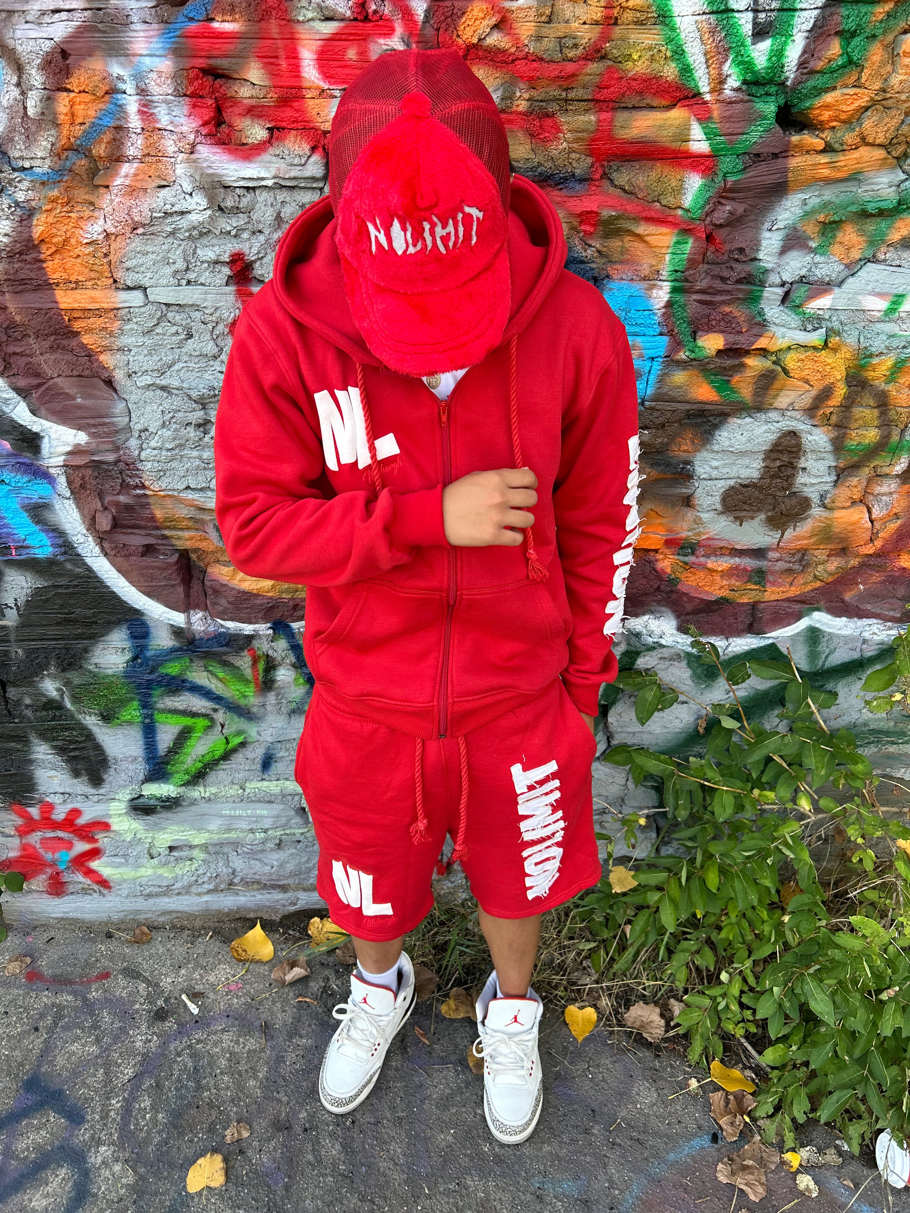 Red "NOLIMIT" Rope String Money Spread Full Set